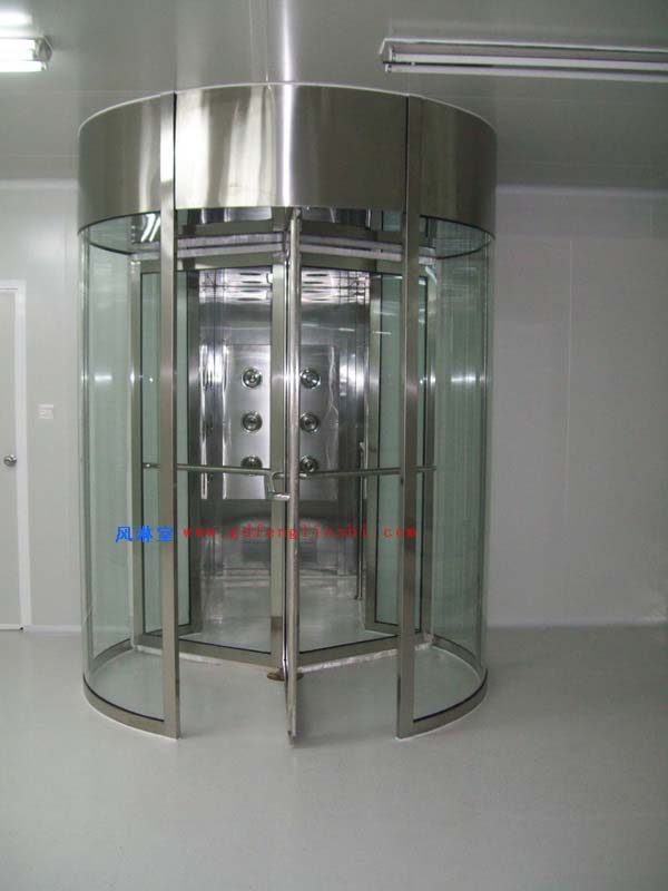 旋轉門風淋室產品圖片 旋轉門風淋室產品圖片