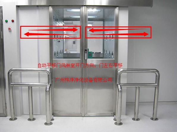 自動平移門風淋室開門方向 自動平移門風淋室開門方向